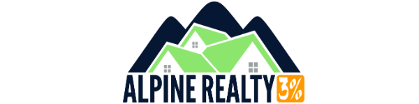 ALPINE REALTY 3% Logo